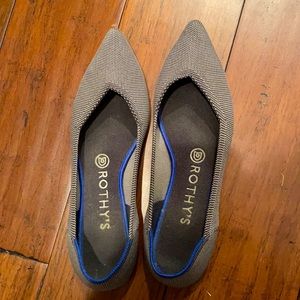 Grey herringbone Rothys